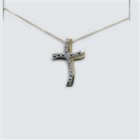 Collar Miluna Mujer in Oro blanco CLD4304 - CLD4304